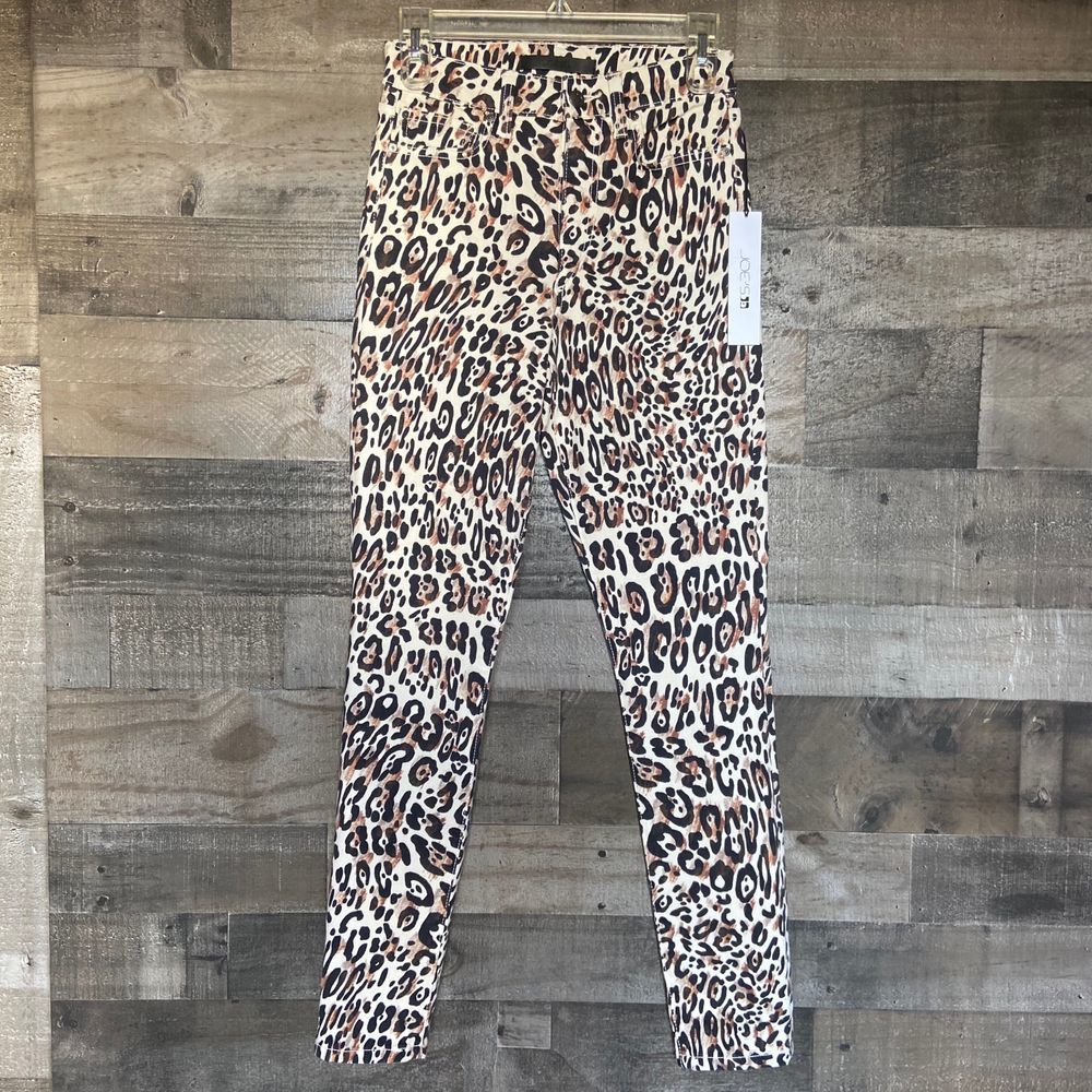 NWT Joe's Jeans Charlie High Rise Skinny Leopard